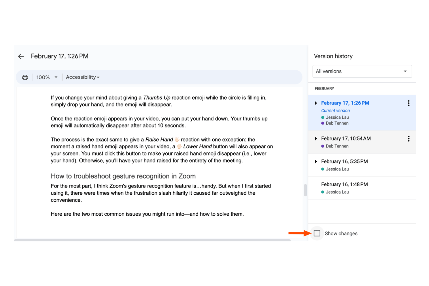 screenshot - Google Docs Review: Pros, Cons, Features and Pricing