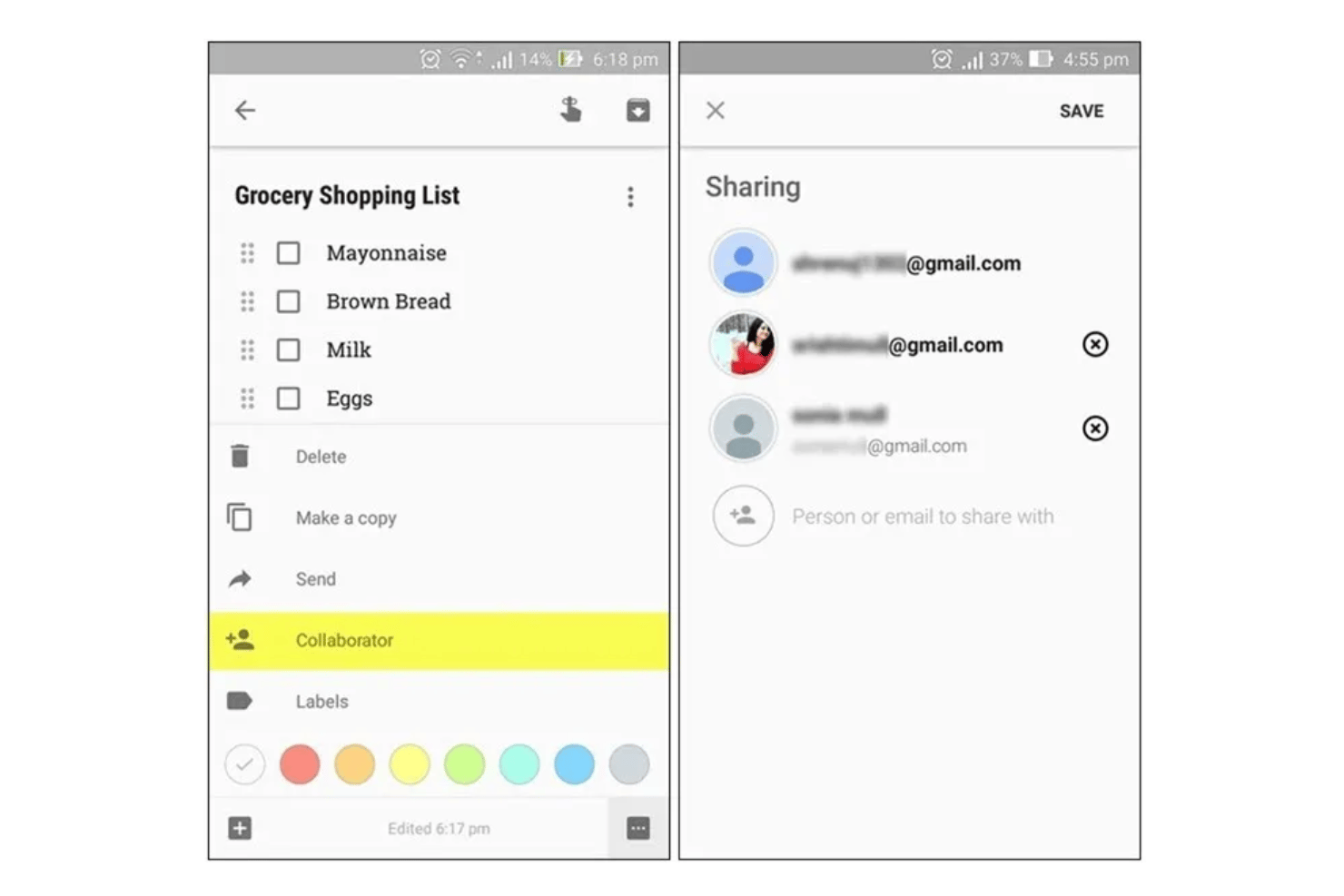 screenshot - Google Keep Review: Pros, Cons, Features and Pricing
