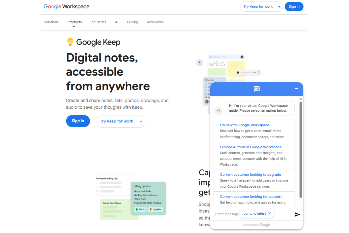 screenshot - Google Keep Review: Pros, Cons, Features and Pricing