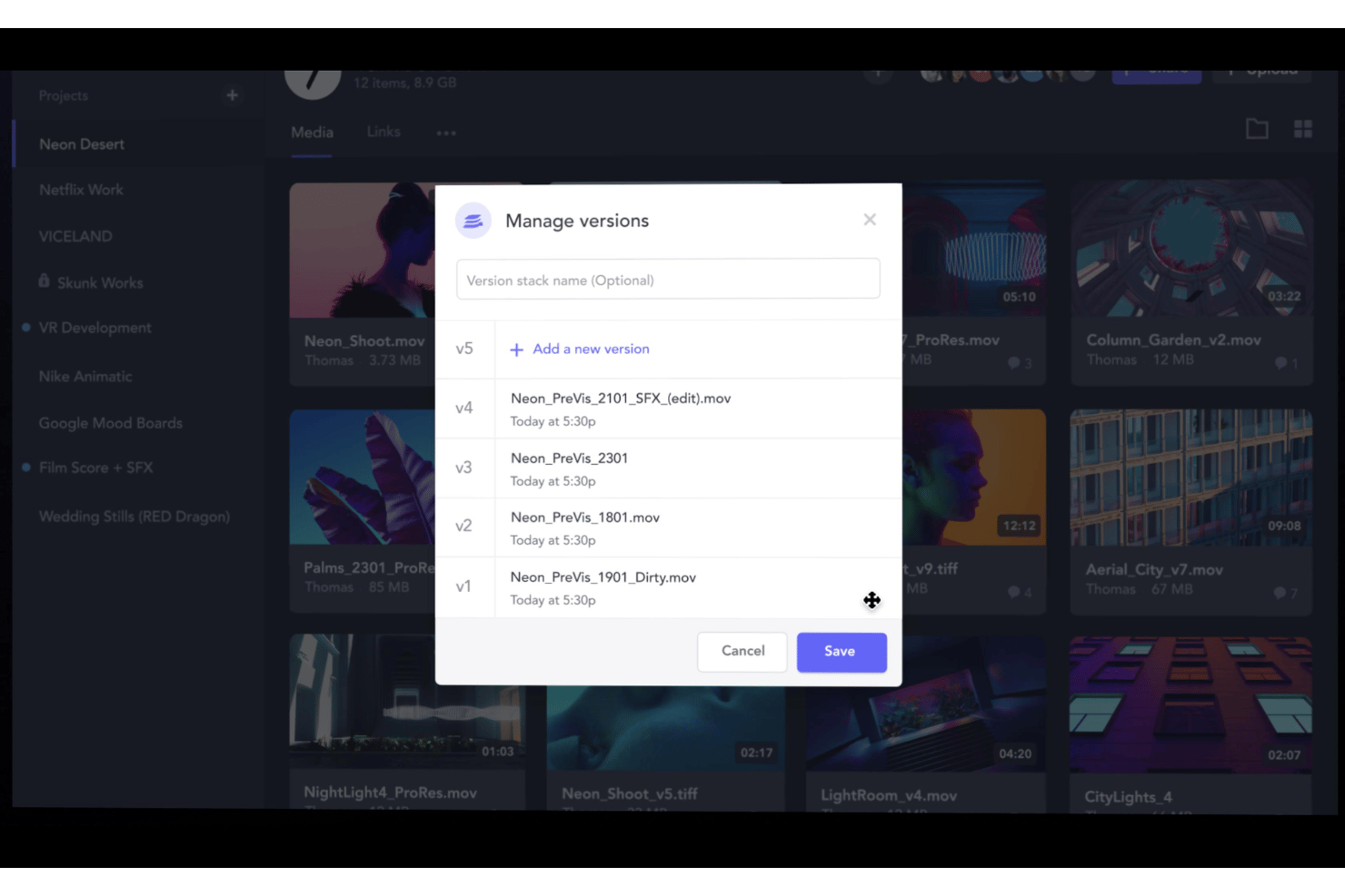 screenshot - Reseña de Frame.io: Ventajas, Desventajas, Funciones y Precios Detallados