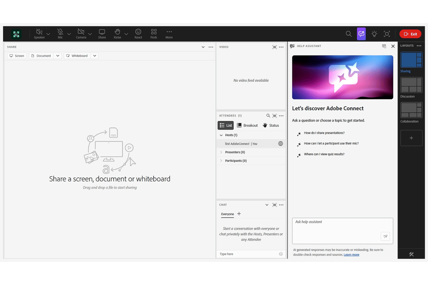screenshot - Recensione di Adobe Connect: Pro, Contro, Funzionalità e Prezzi Spiegati