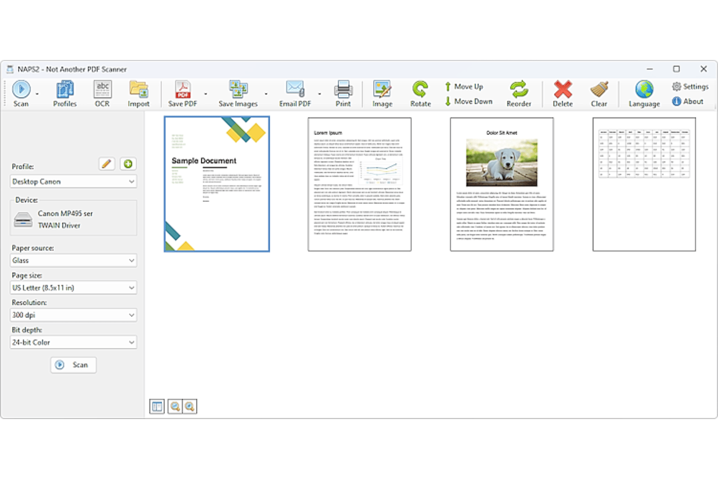 NAPS2 simplifies document scanning with fast, reliable, and customizable workflows.