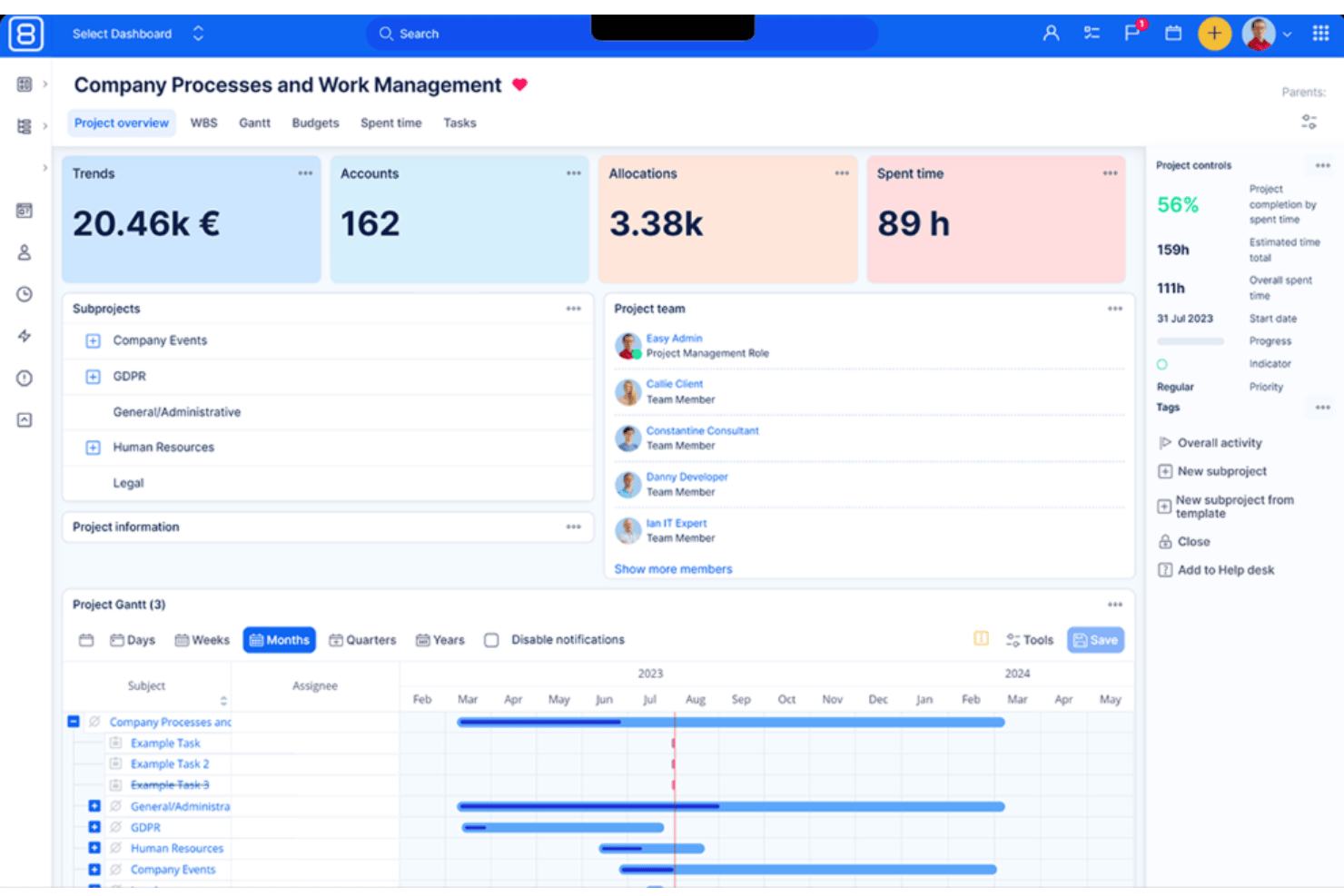 Easy8 helps agile teams manage projects with less complexity and more clarity.
