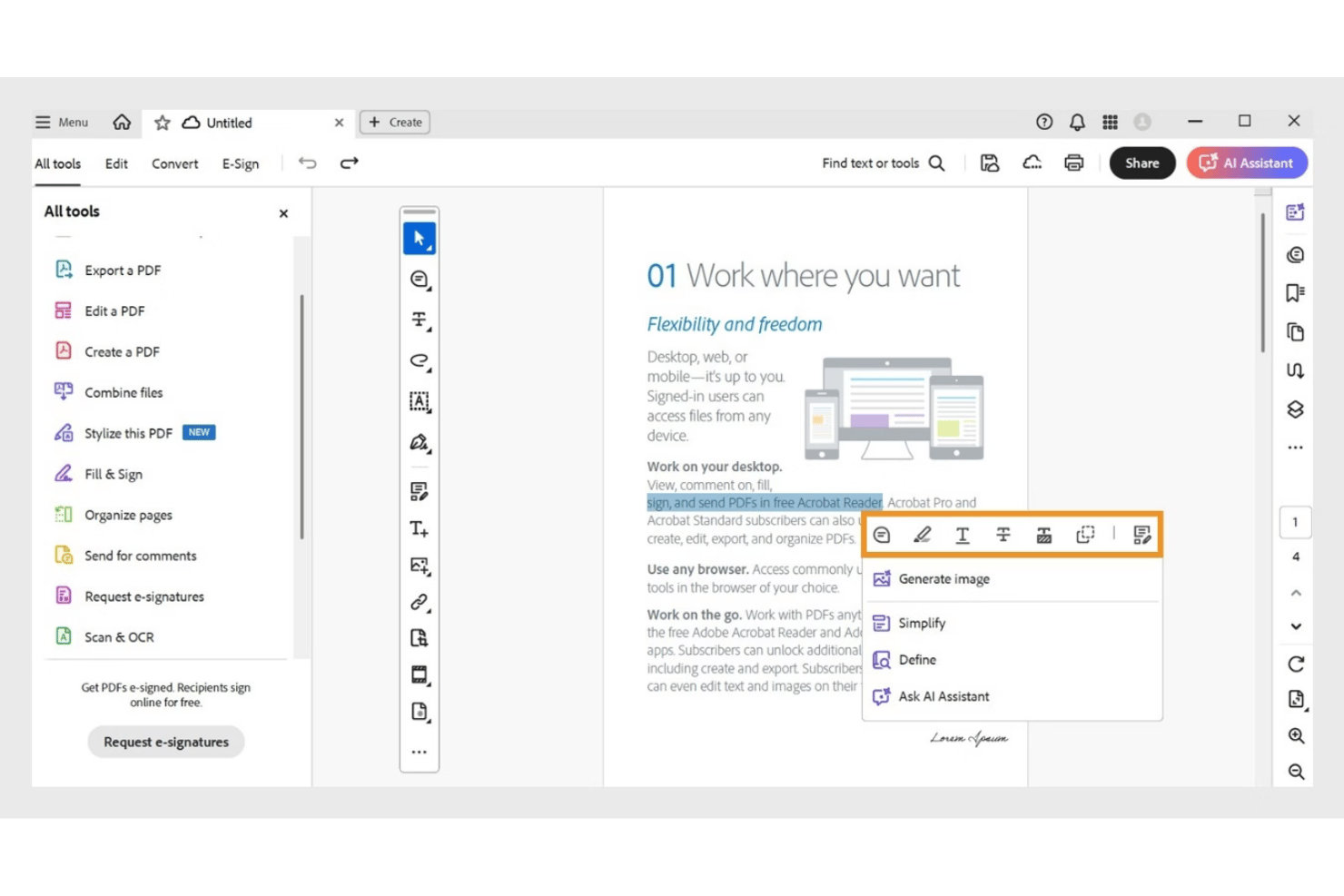 screenshot - Adobe Acrobat Review: Key Features, Pros, Cons and Pricing Guide