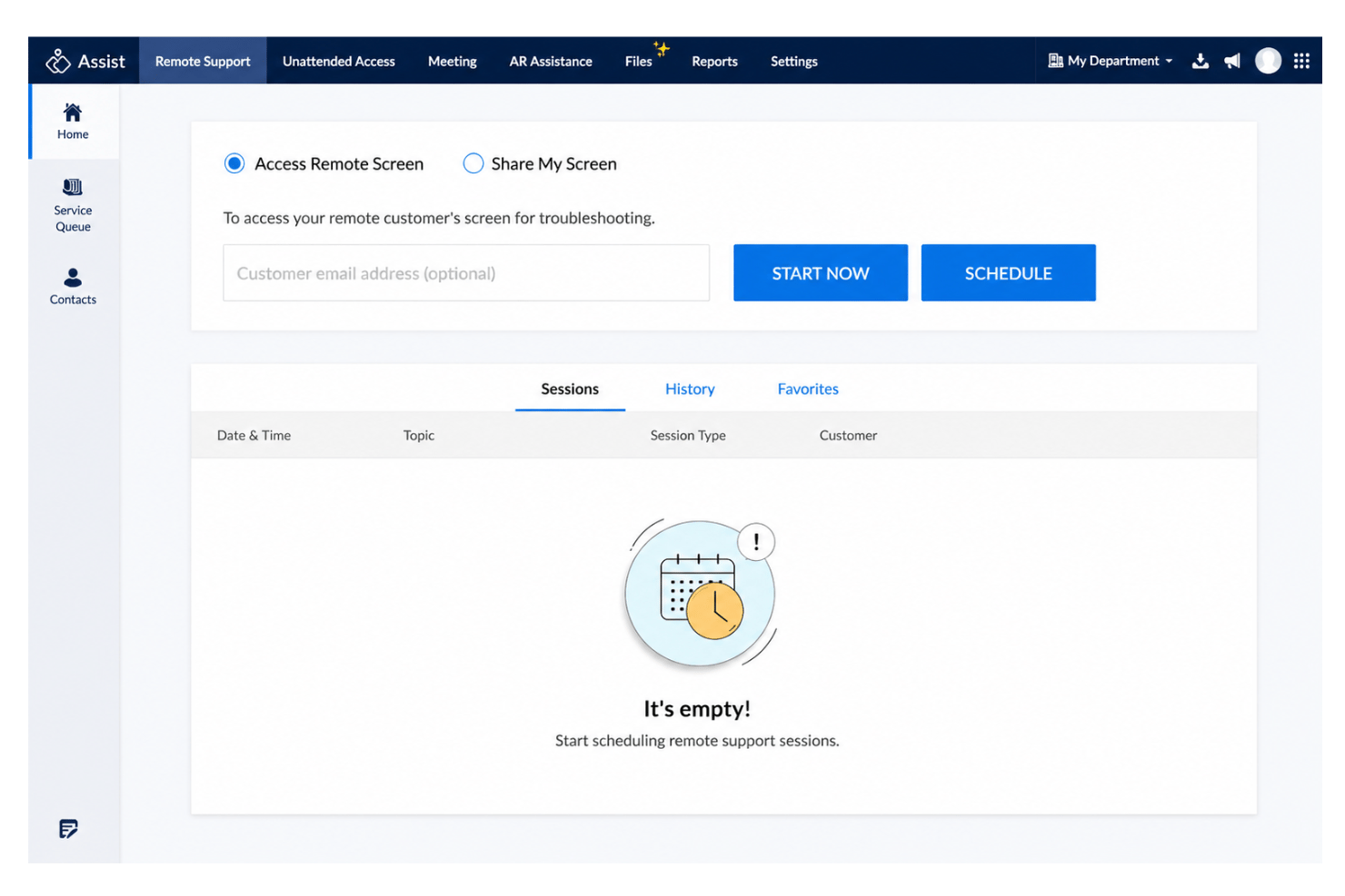 Zoho Assist provides secure remote access and screen sharing for distributed teams.
