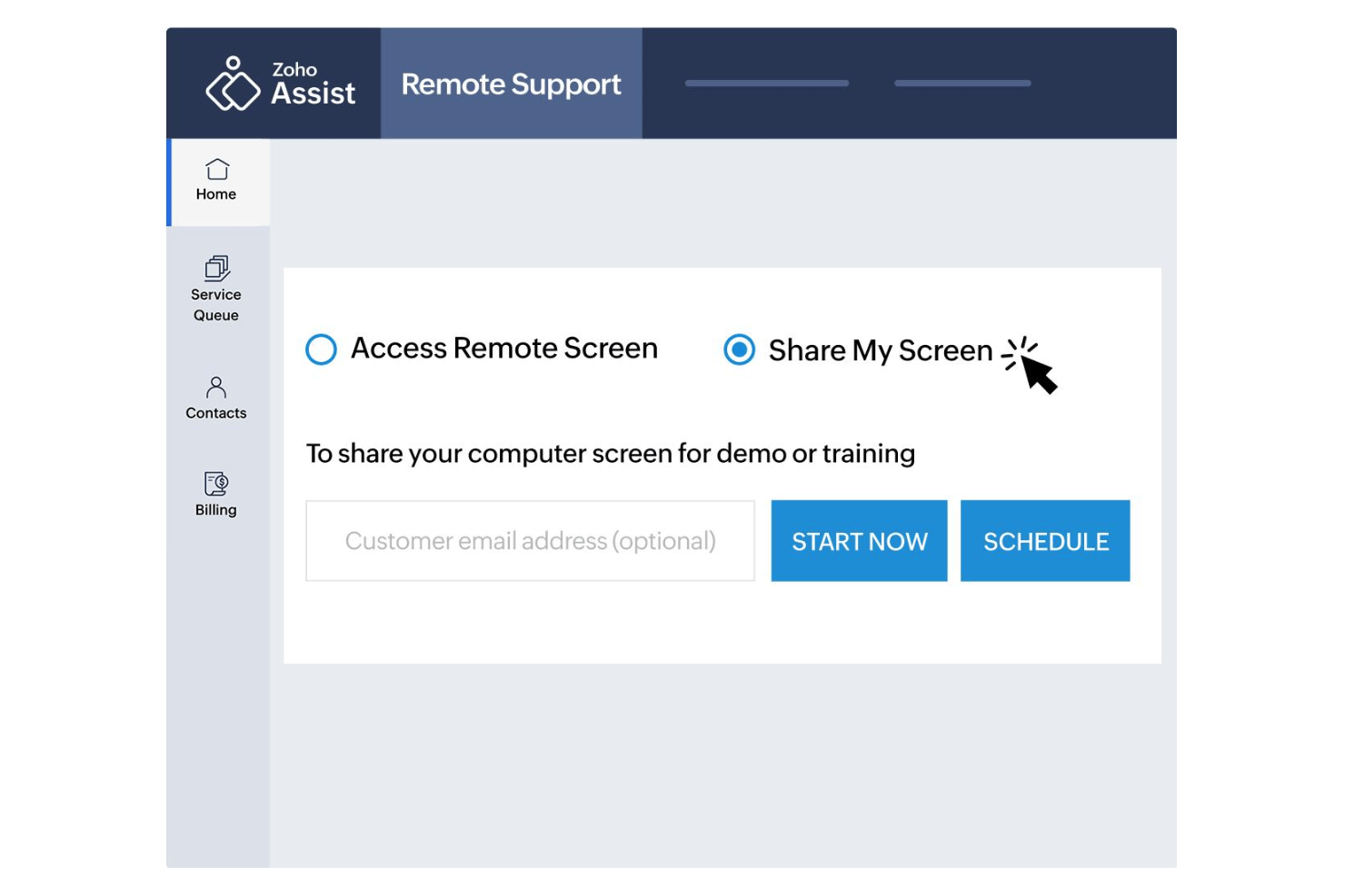 screenshot - Zoho Assist Review: Pros, Cons, Features and Pricing Explained