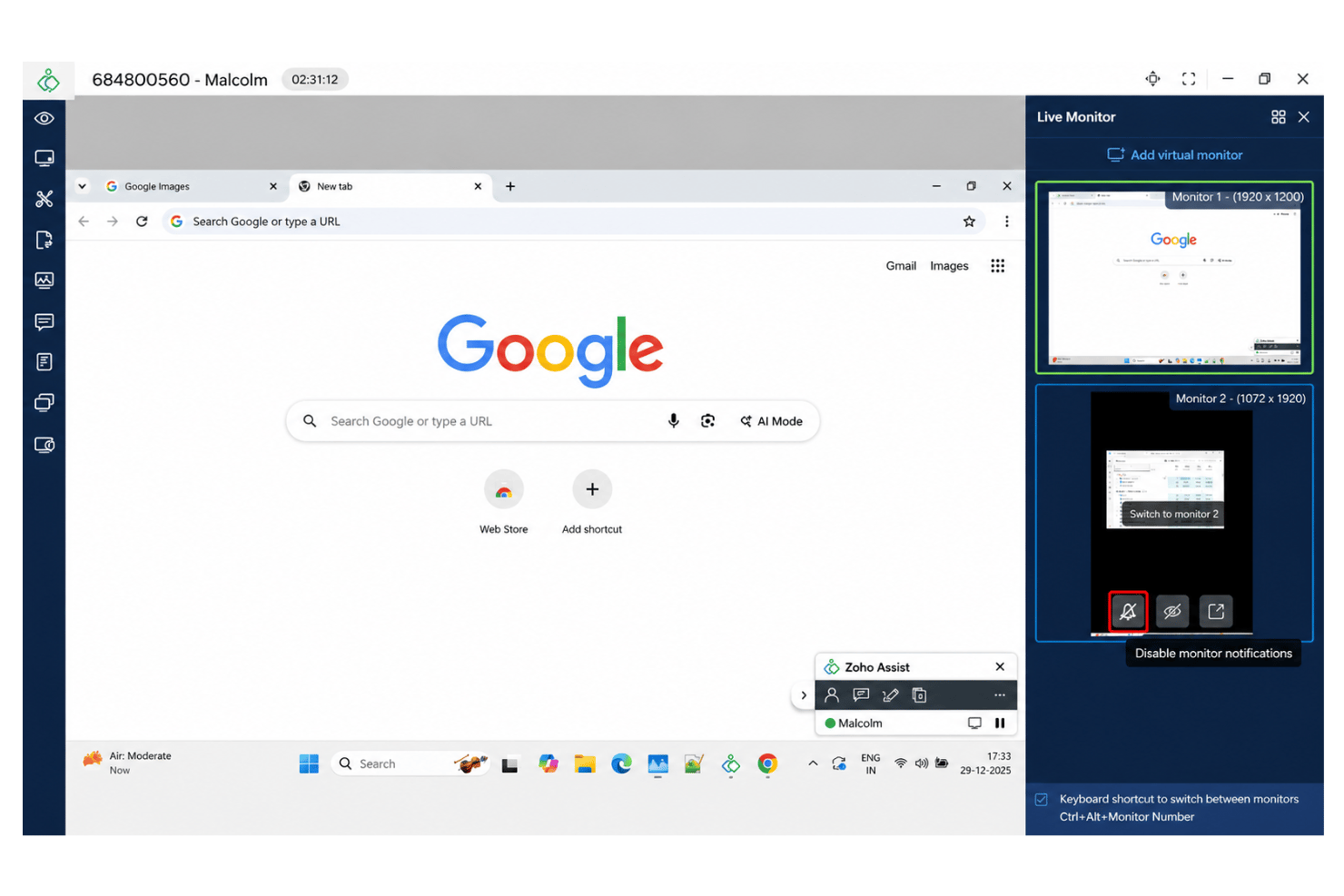 screenshot - Zoho Assist Review: Pros, Cons, Features and Pricing Explained