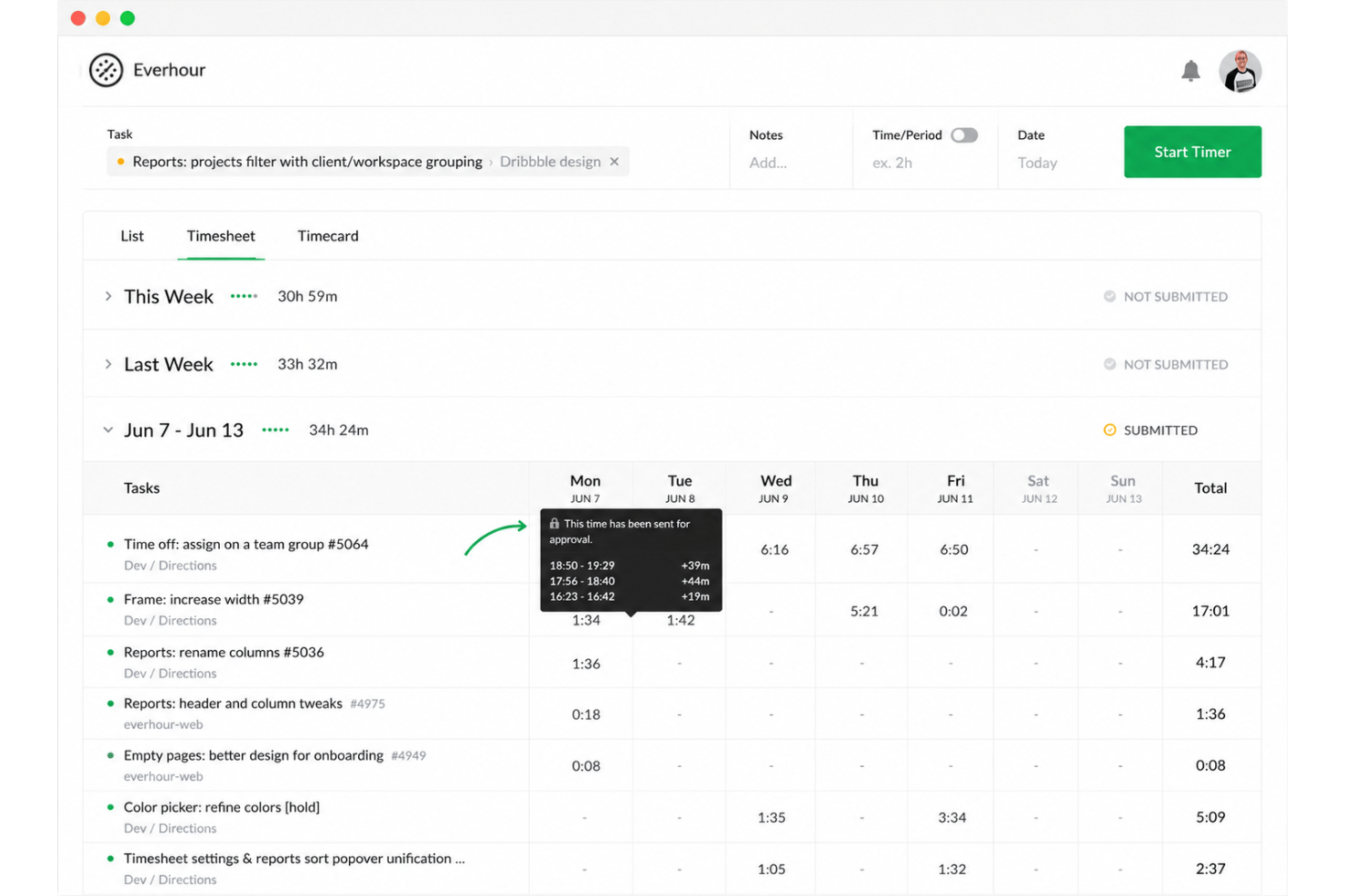screenshot - Everhour Review 2026: Pros, Cons, Features and Pricing Explained
