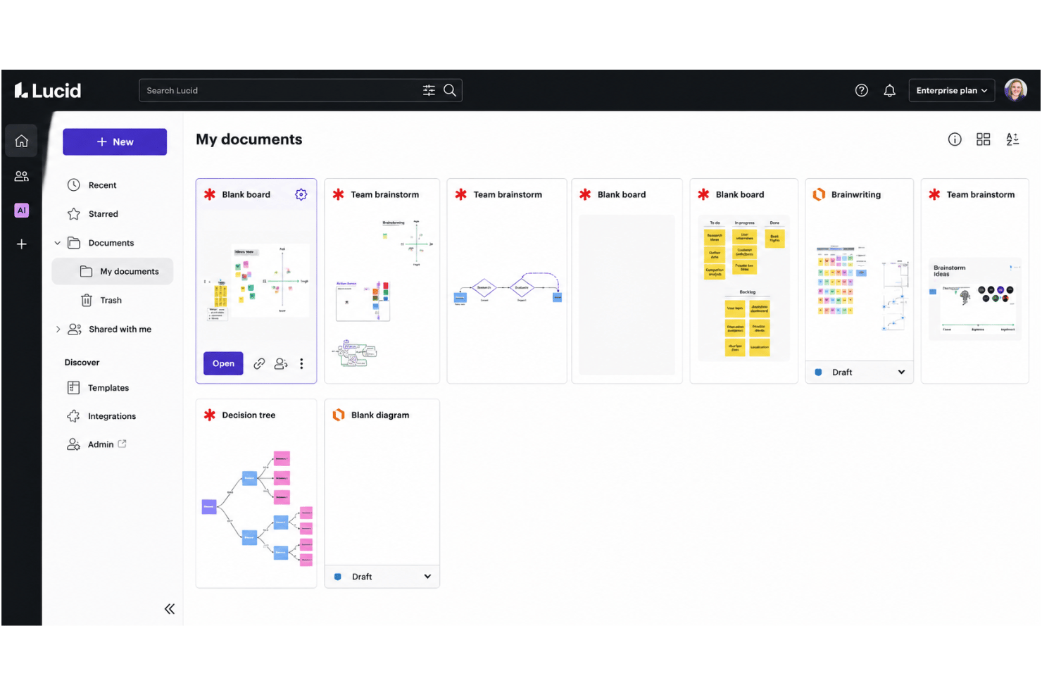 screenshot - Reseña de Lucid Visual Collaboration Suite 2026: Ventajas, Desventajas y Características