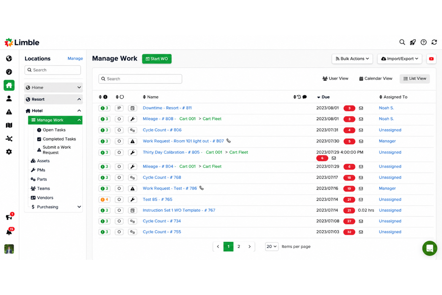 screenshot - Avis sur Limble : avantages, inconvénients, fonctionnalités et tarifs expliqués
