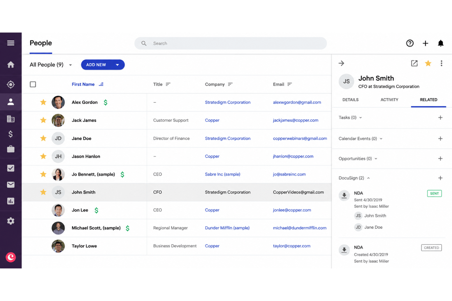 screenshot - Copper Review: Pros, Cons, Features and Pricing Overview