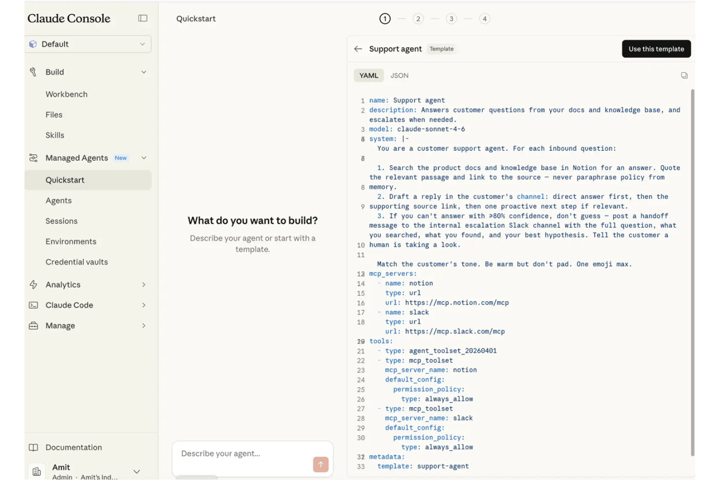 Claude Managed Agents workflow combining Jira and Google Docs into one project brief.