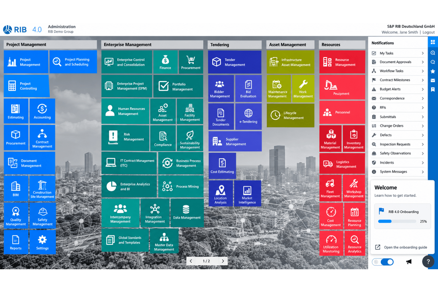 RIB Software simplifies BIM project management with 5D modeling, cost control, construction scheduling, and project coordination.