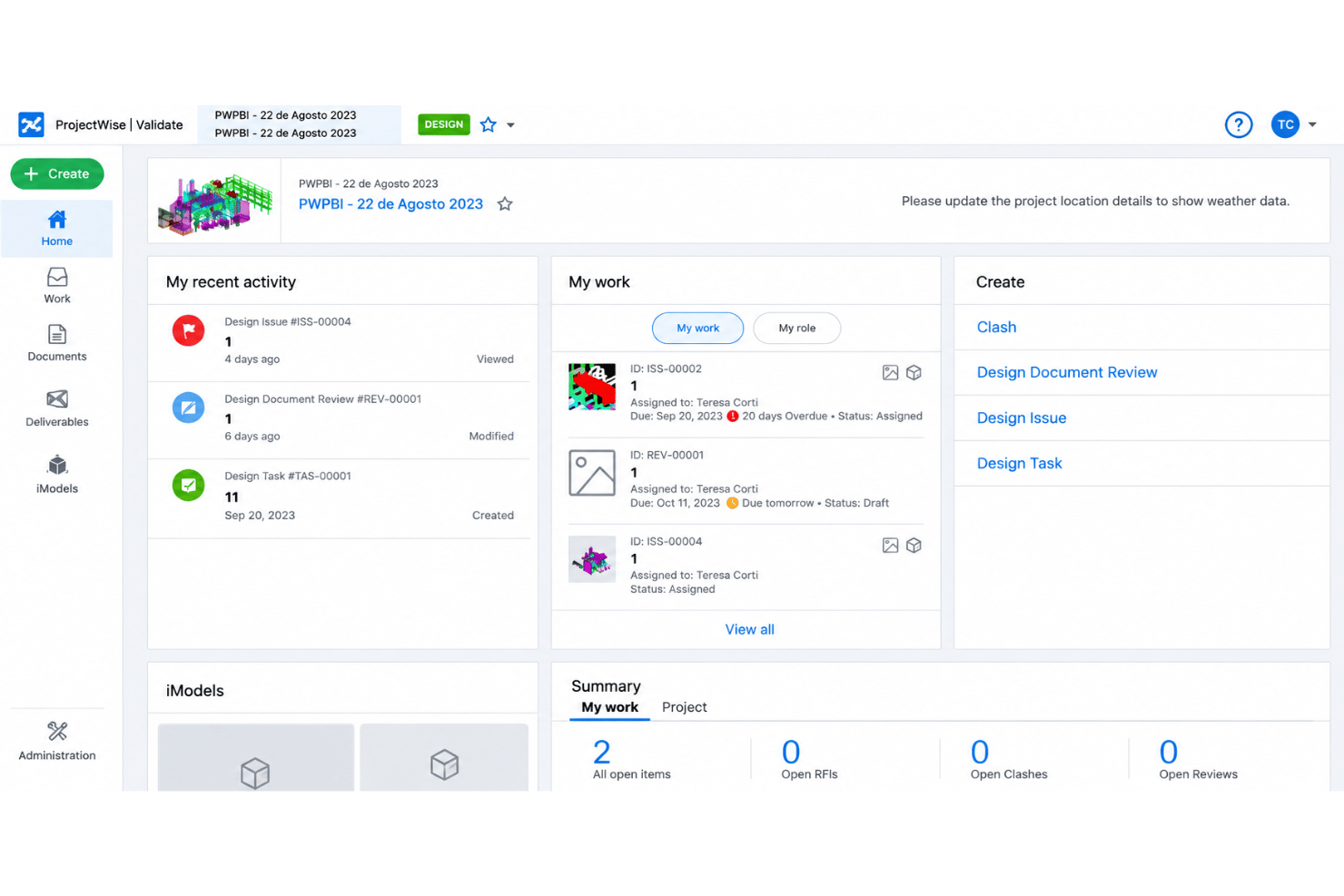 Bentley ProjectWise simplifies BIM project management with centralized design data, document control, and engineering collaboration.