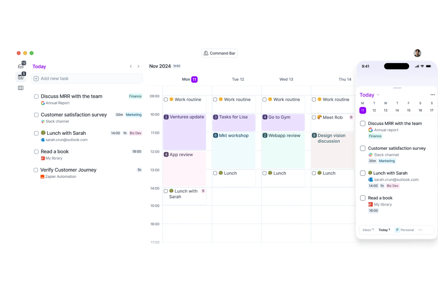 screenshot - Akiflow Review: Pros, Cons, Features and Pricing