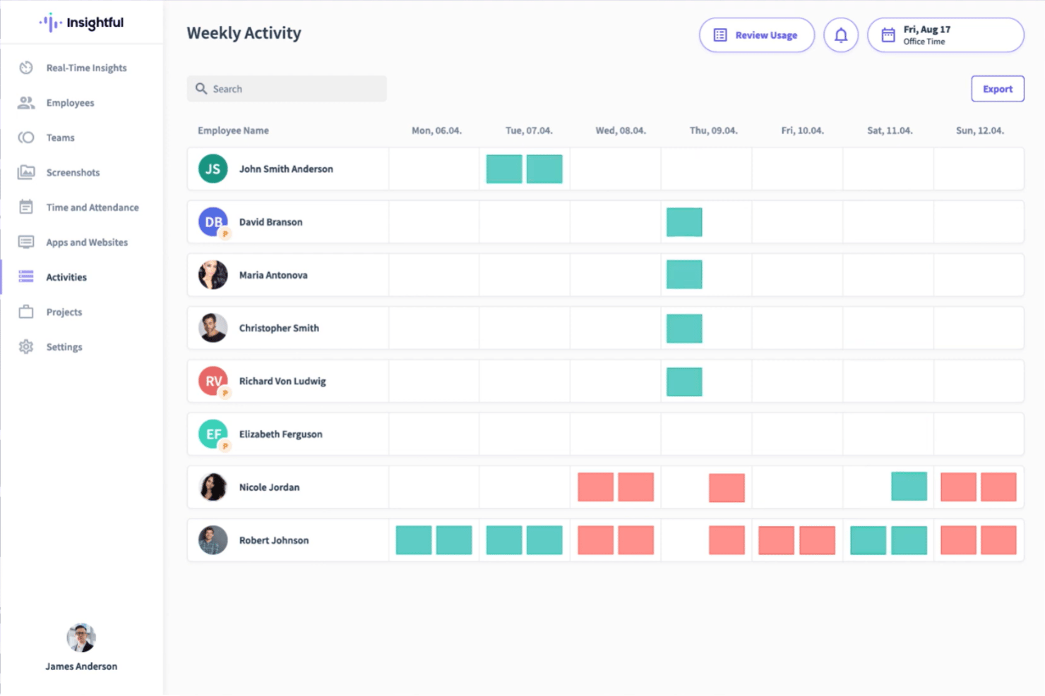 screenshot - Insightful Review 2026: Pros, Cons, Features, and Pricing
