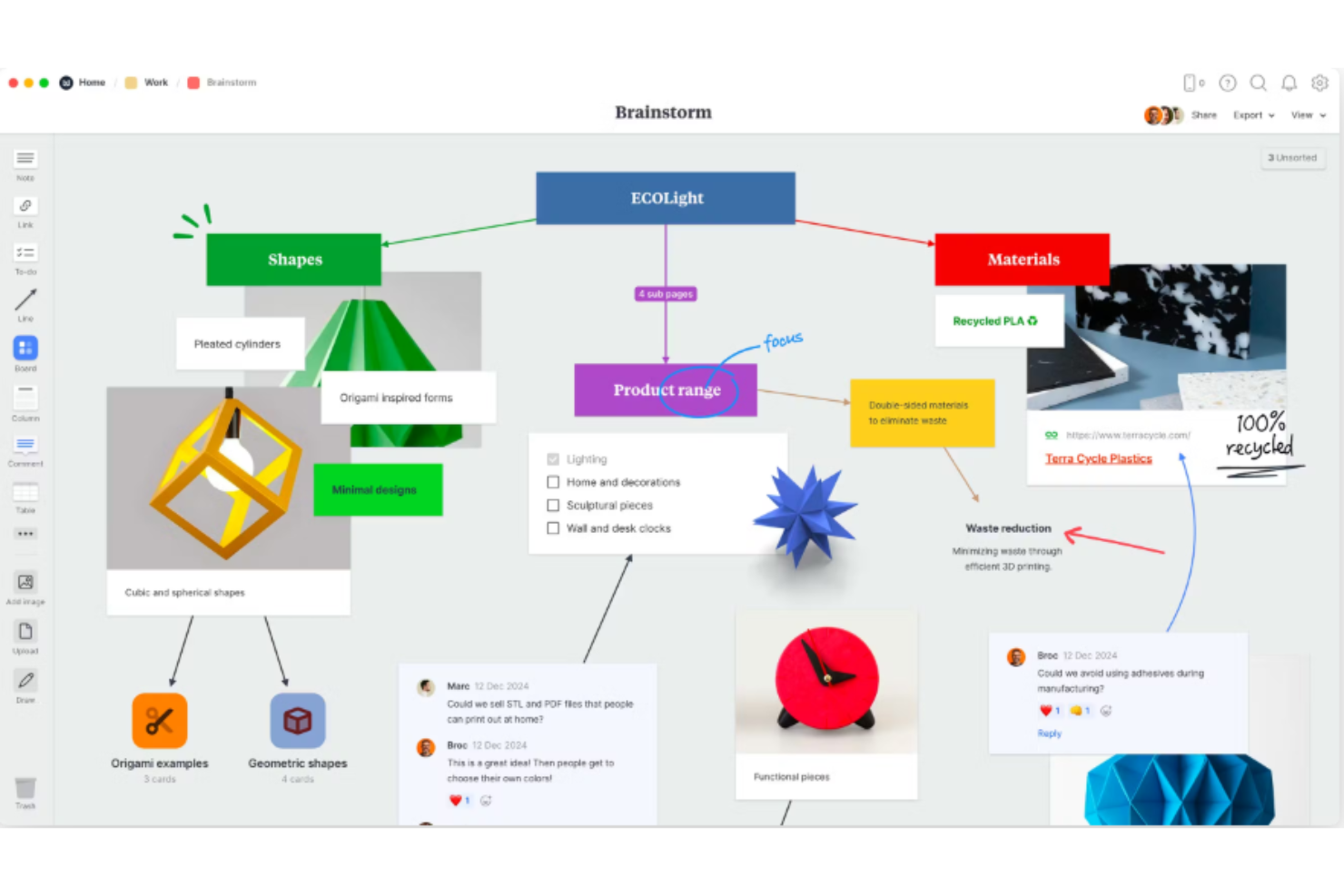 screenshot - Milanote Review: Pros, Cons, Features and Pricing