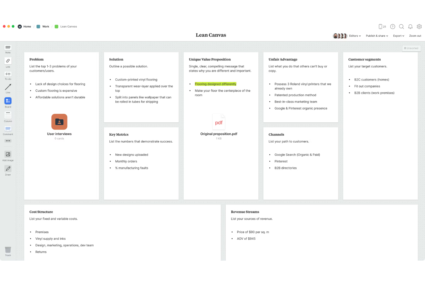 screenshot - Milanote Review: Pros, Cons, Features and Pricing
