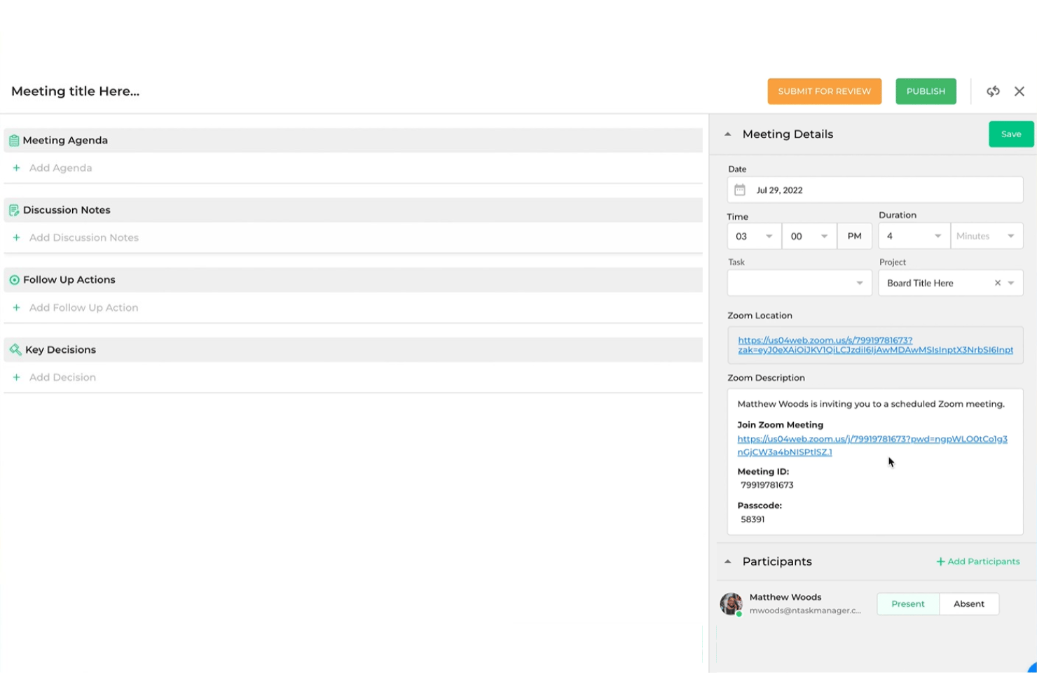 screenshot - nTask Review 2026: Pros, Cons, Features, and Pricing
