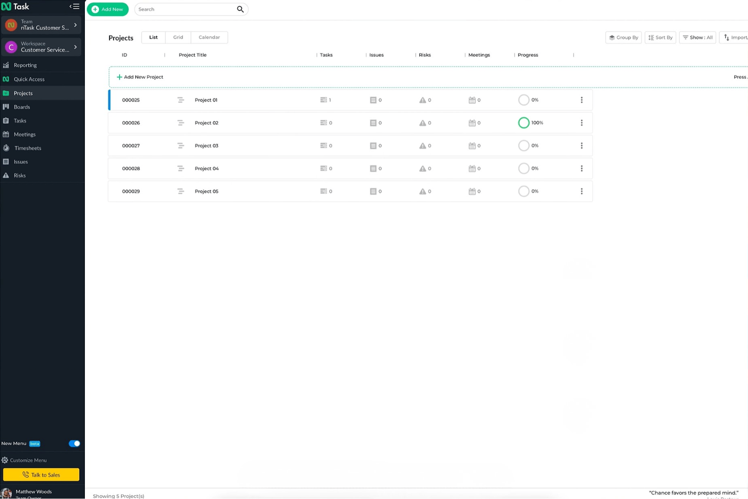 screenshot - nTask Review 2026: Pros, Cons, Features, and Pricing