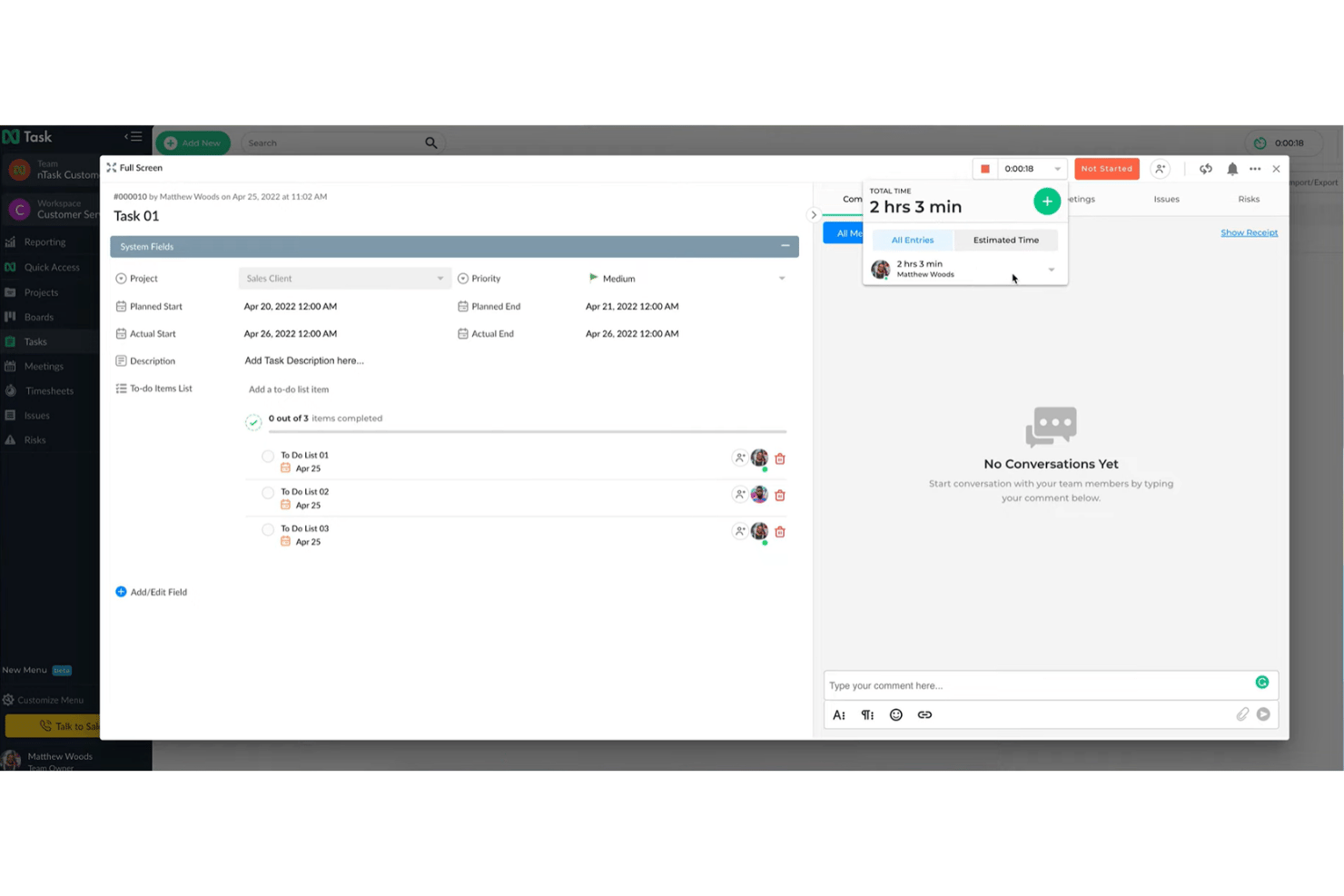 screenshot - nTask Review 2026: Pros, Cons, Features, and Pricing