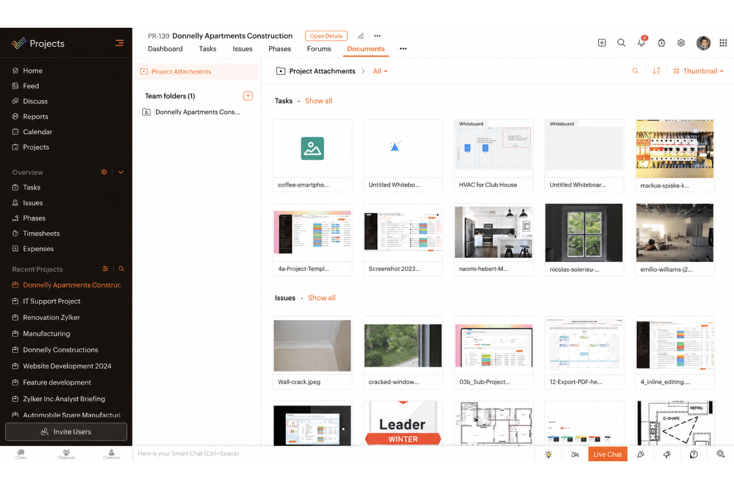 screenshot - Zoho Projects Review 2026: Pros, Cons, Features, and Pricing