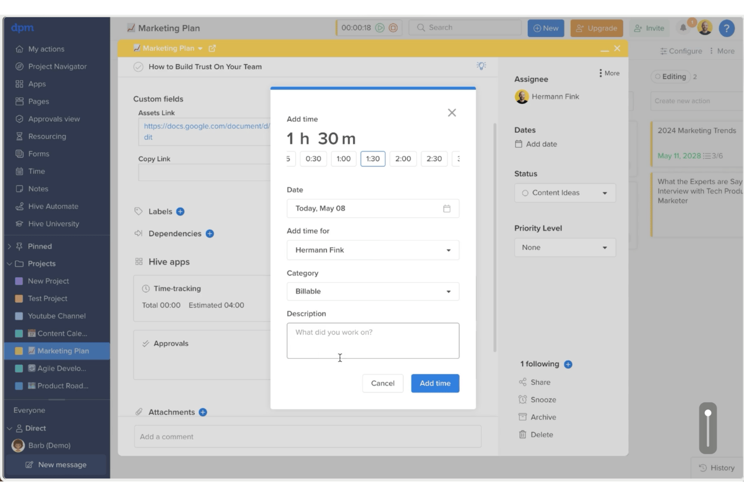 screenshot - Hive Review 2026: Pros, Cons, Features & Pricing