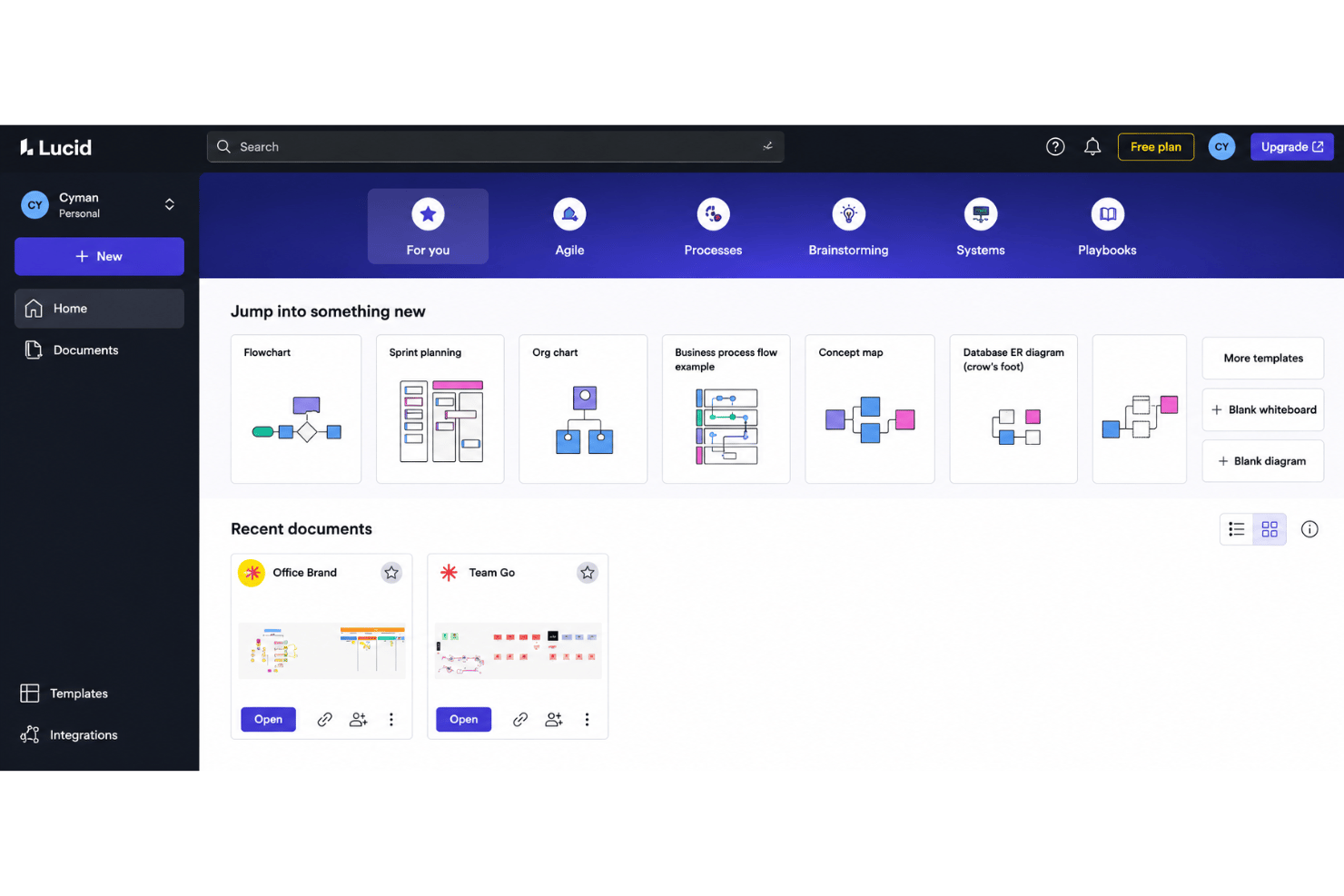 screenshot - Lucidchart Bewertung: Vorteile, Nachteile, Funktionen &amp; Preise
