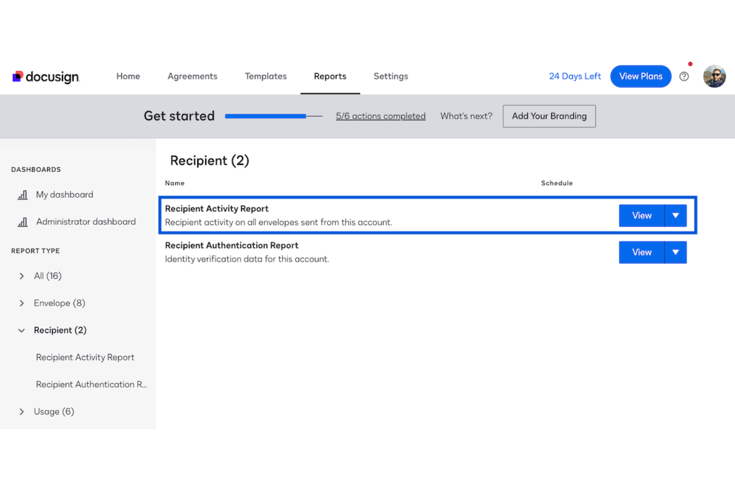 screenshot - Docusign Testbericht: Vorteile, Nachteile, Funktionen und Preise