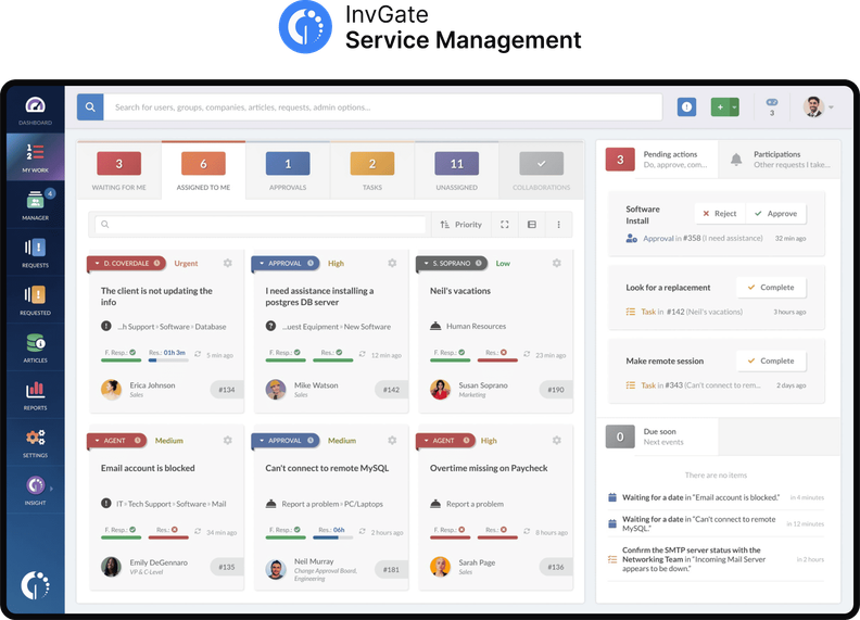 InvGate Service Management 8.4.0 Release Highlights