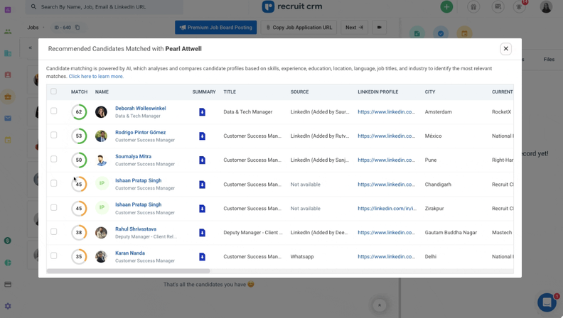 Recruit CRM Adds AI Candidate Matching and Resume Parsing