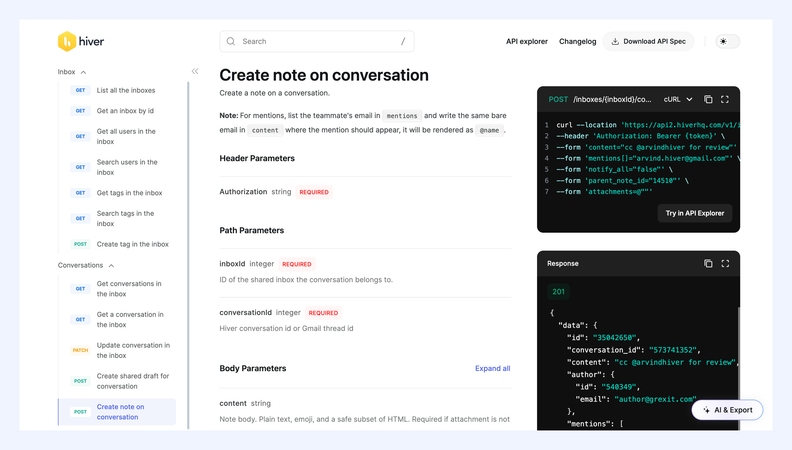 Hiver Adds Omni APIs and Notes API for Workflow Automation