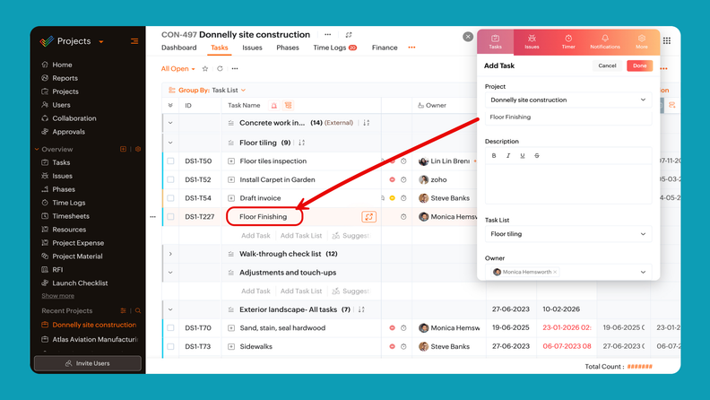 Zoho Projects Revamps Its Chrome Extension