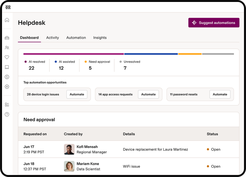 Rippling Introduces Agentic IT Helpdesk