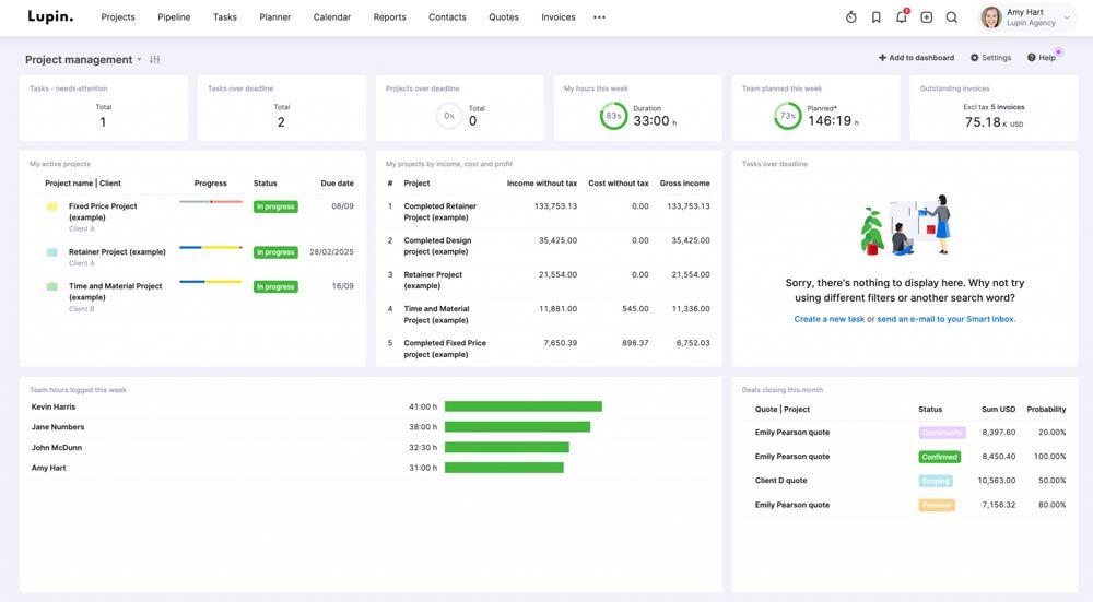 screenshot - Scoro Work Management Software Review for 2025