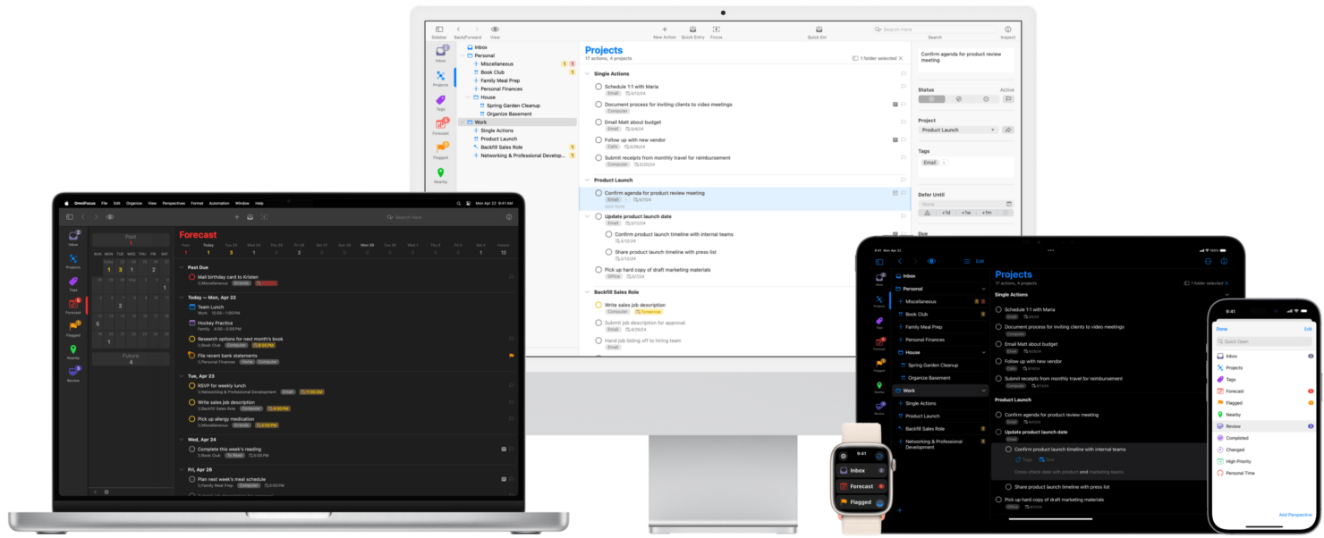 screenshot - OmniFocus Task Management Software Review for 2025