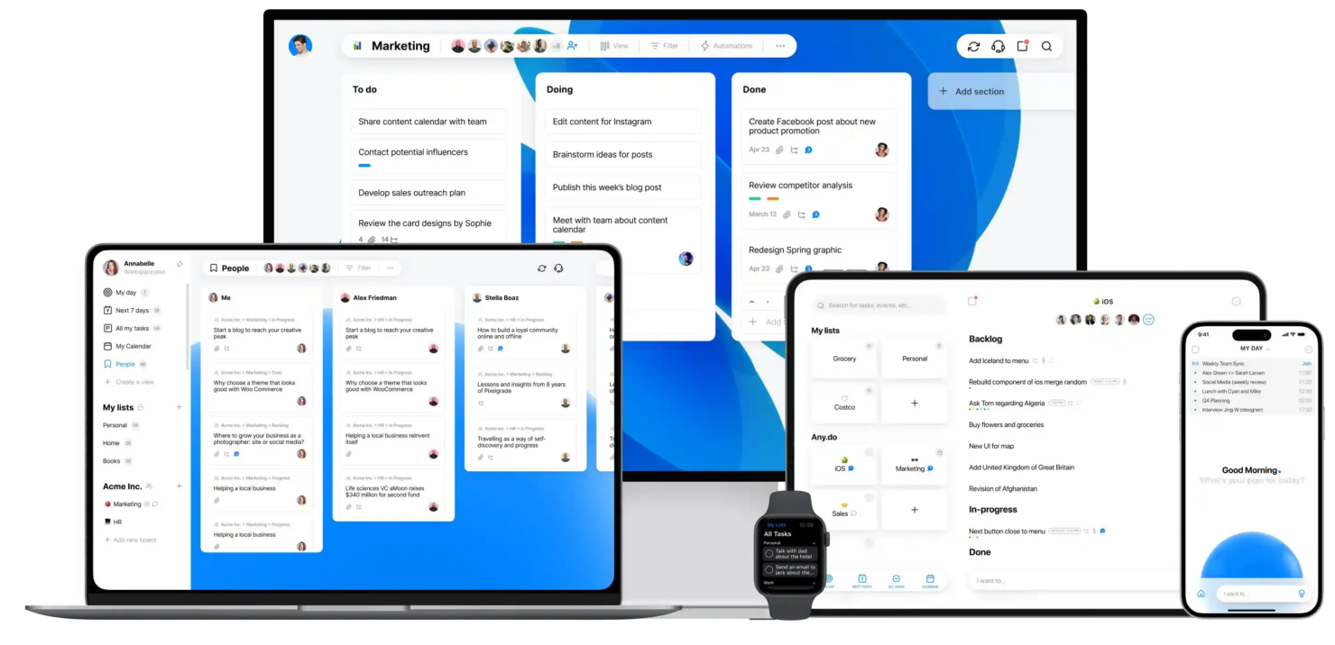 screenshot - Any.do Task Management Software Review for 2025