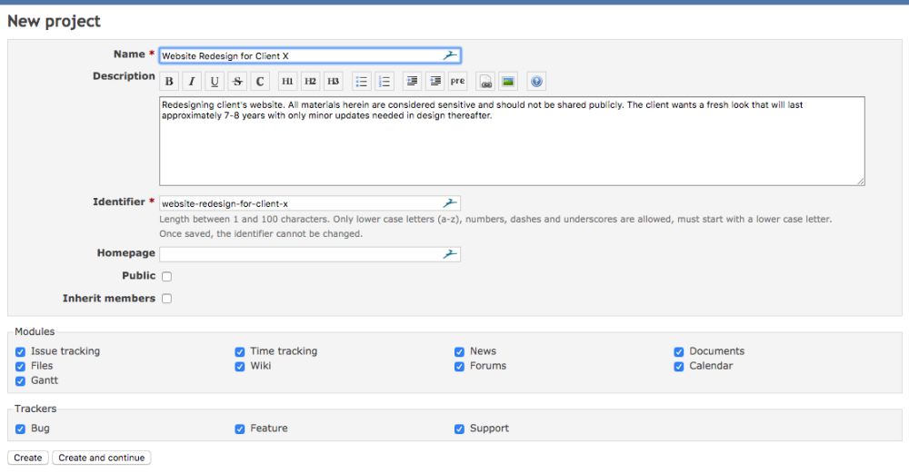 screenshot - Redmine Project Management Software Review for 2025