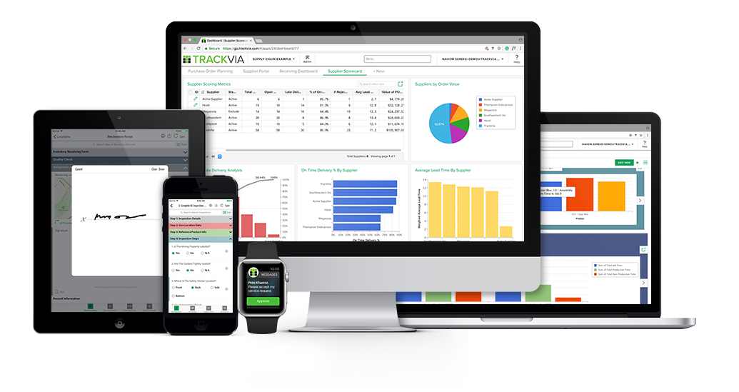 screenshot - TrackVia Workflow Management Software Review for 2025