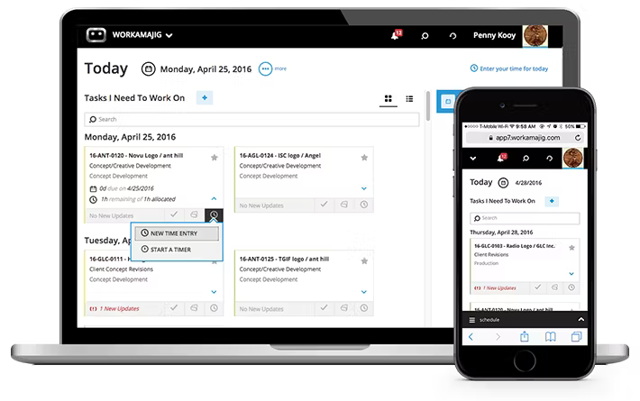 screenshot - Workamajig Project Management Software Review for 2025