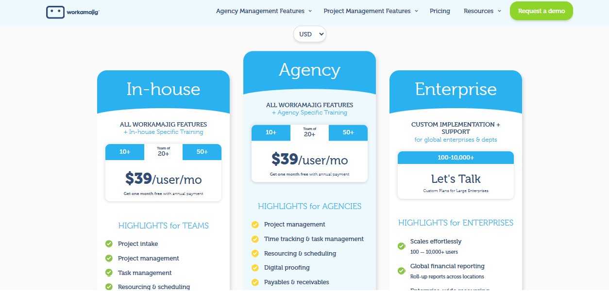 screenshot - Workamajig Project Management Software Review for 2026