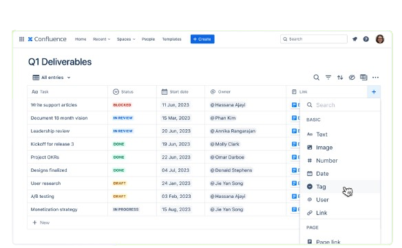 screenshot - Confluence Project Management Software Review for 2025