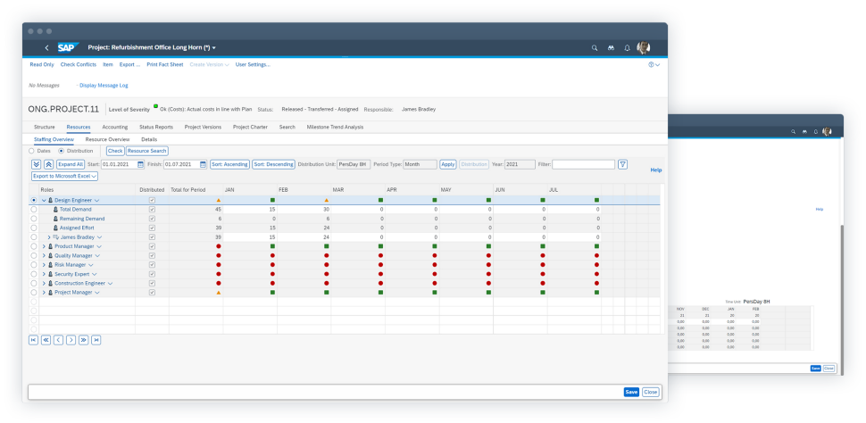 screenshot - SAP Enterprise Portfolio and Project Management Review