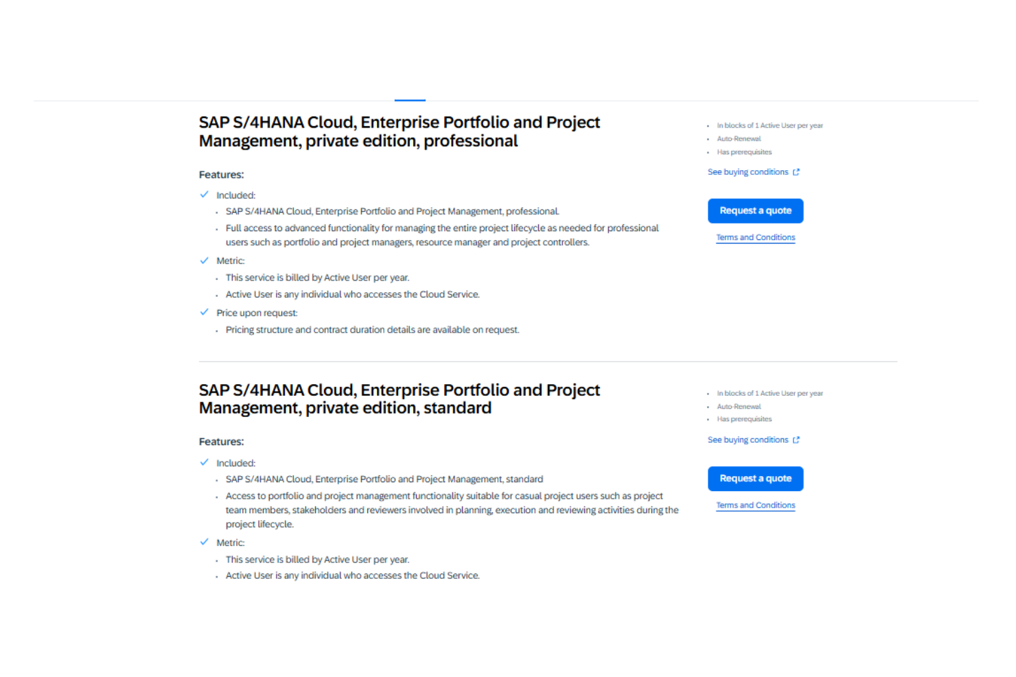 screenshot - SAP Enterprise Portfolio and Project Management Review