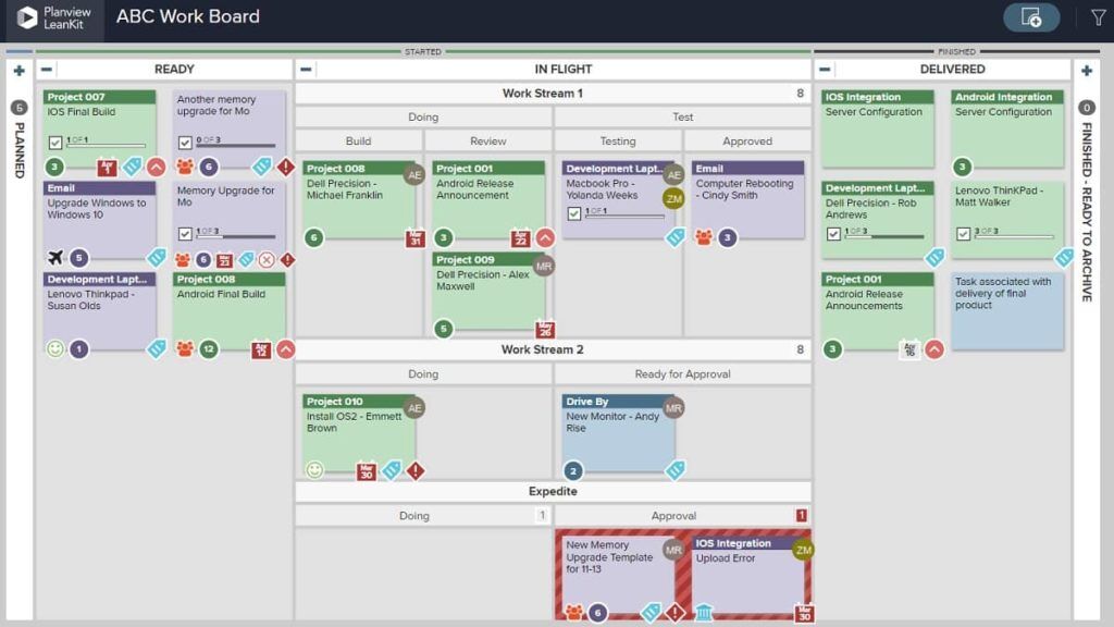 screenshot - AgilePlace Review: Pros, Cons, Features &amp; Pricing