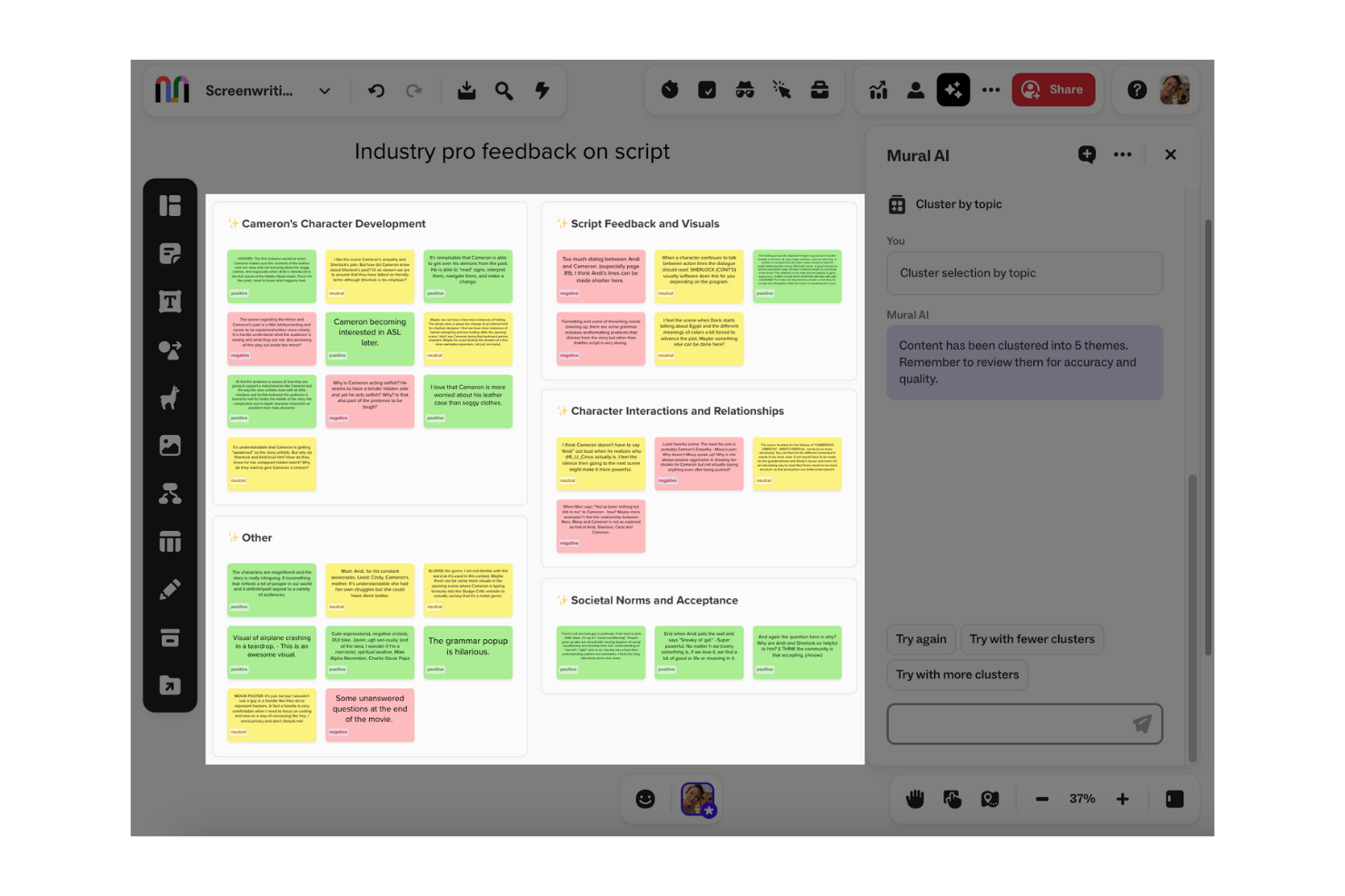 screenshot - Mural Review: Pros, Cons, Features & Pricing