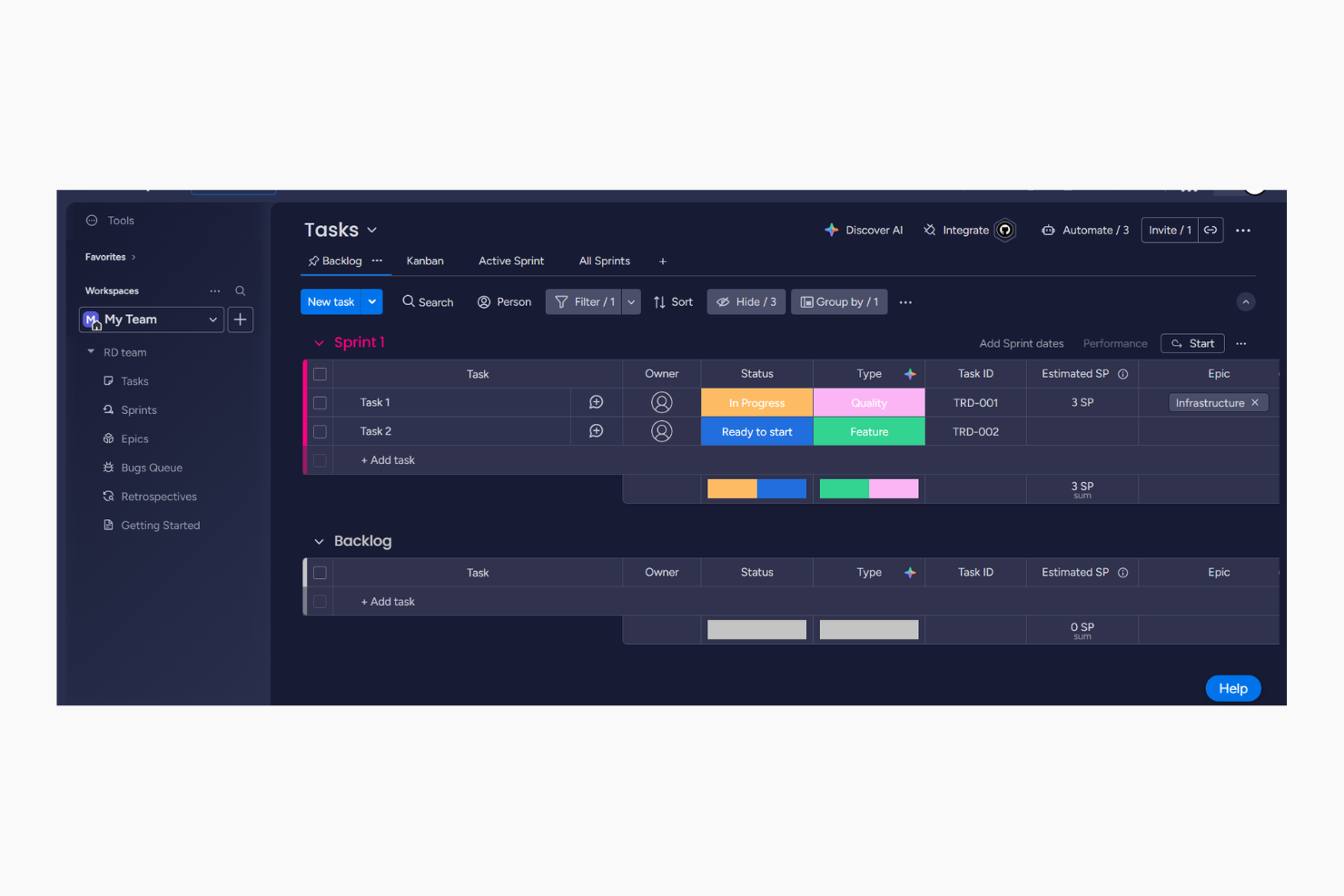 screenshot - monday dev Review: Pros, Cons, Features & Pricing