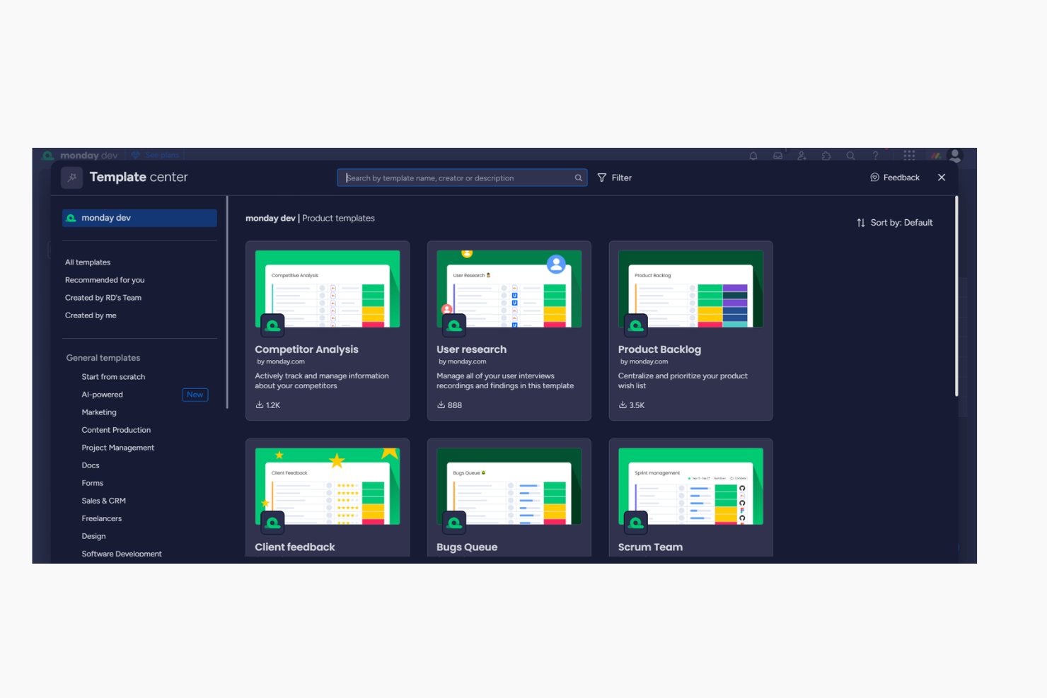 screenshot - monday dev Review: Pros, Cons, Features & Pricing