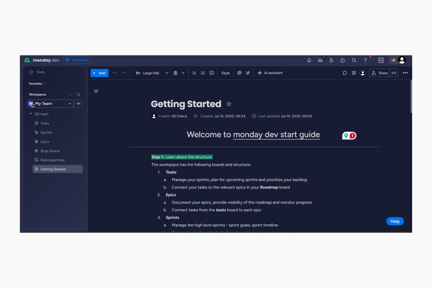 screenshot - monday dev Review: Pros, Cons, Features & Pricing