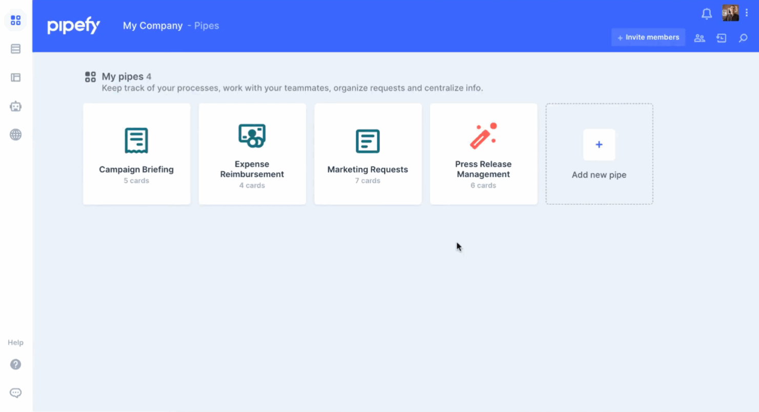 screenshot - Pipefy Review: Pros, Cons, Features & Pricing